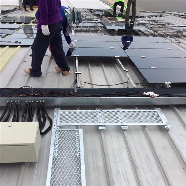 Walkway solar roof project cases